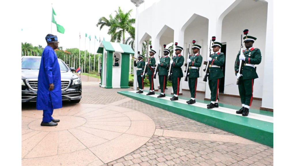 Tinubu moves into Aso Rock to ease traffic concerns