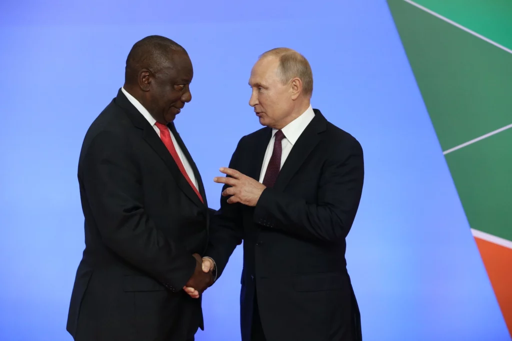 South Africa and Russia