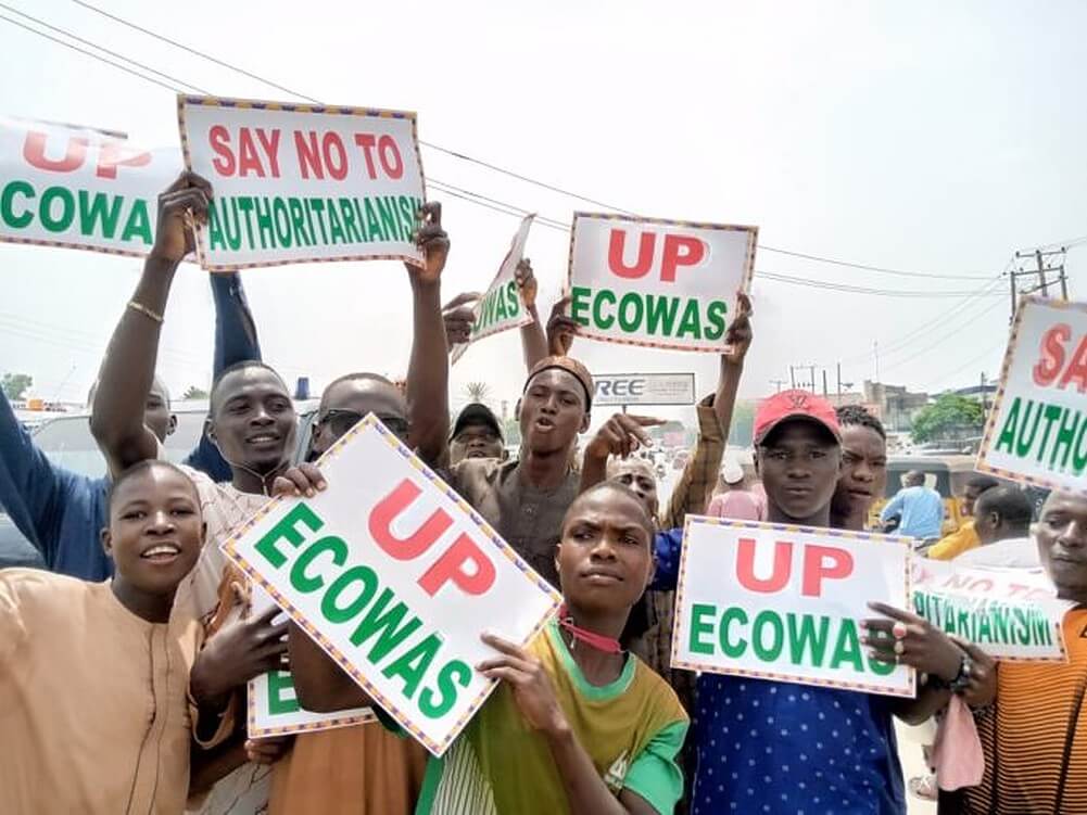 Coup: Nigeriens protest in Kano, urge reinstatement of President Bazoum