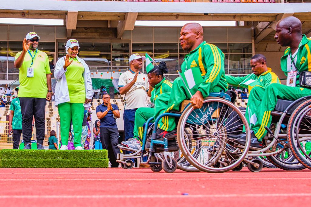 Nigeria Team gears up for maiden African Paralympics Games