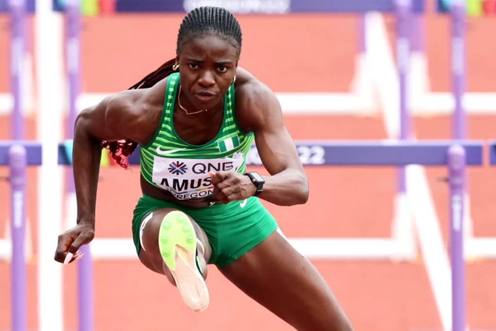 Amusan advances to 100m hurdles semi-finals at world championships