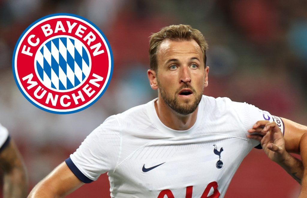 Bayern sign England striker Harry Kane