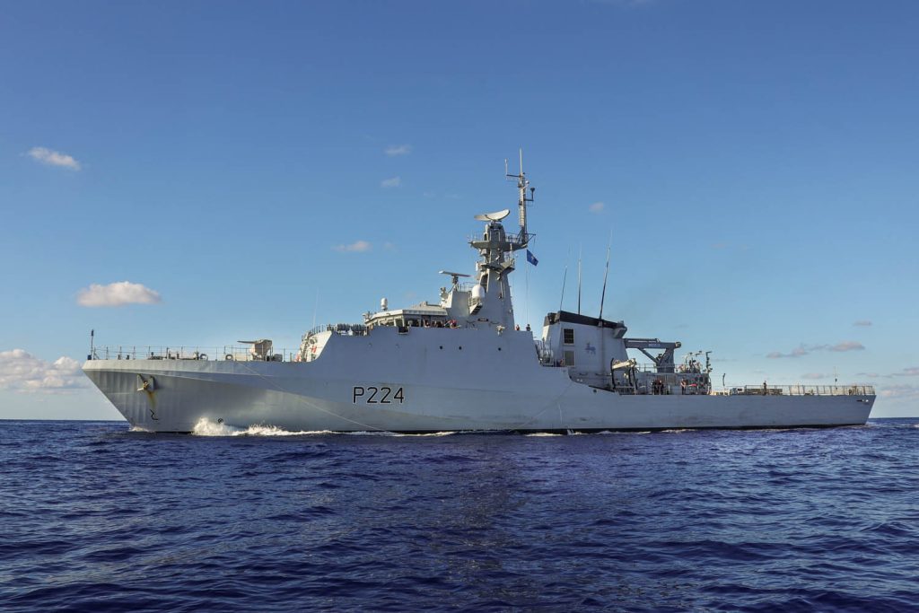 UK Navy warship arrives Nigeria to support security