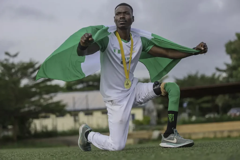 Nigerian, Azuegbulam wins Africa’s first-ever gold medal at Invictus Games