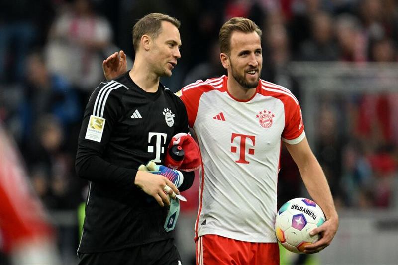 Kane Nets Hat-trick As Bayern Thrash Darmstadt 8-0 On Neuer’s Return