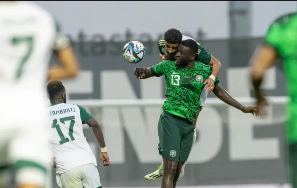 Friendly: Saudi Arabia’s last-minute goal forces Nigeria to 2-2 draw