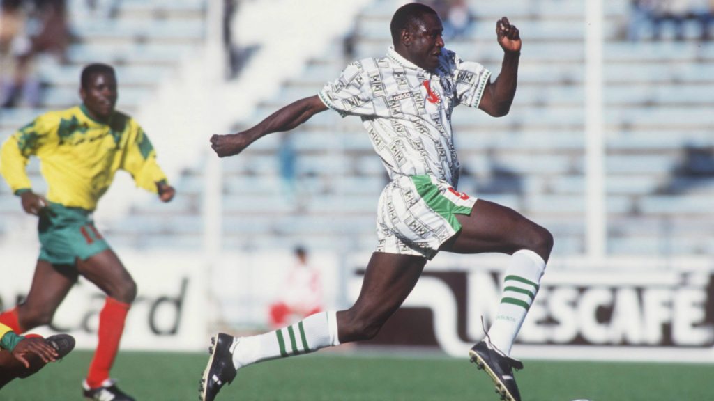 The football icon known as Rashidi Yekini