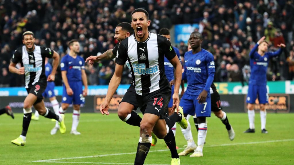 Newcastle hammer Chelsea 4-1