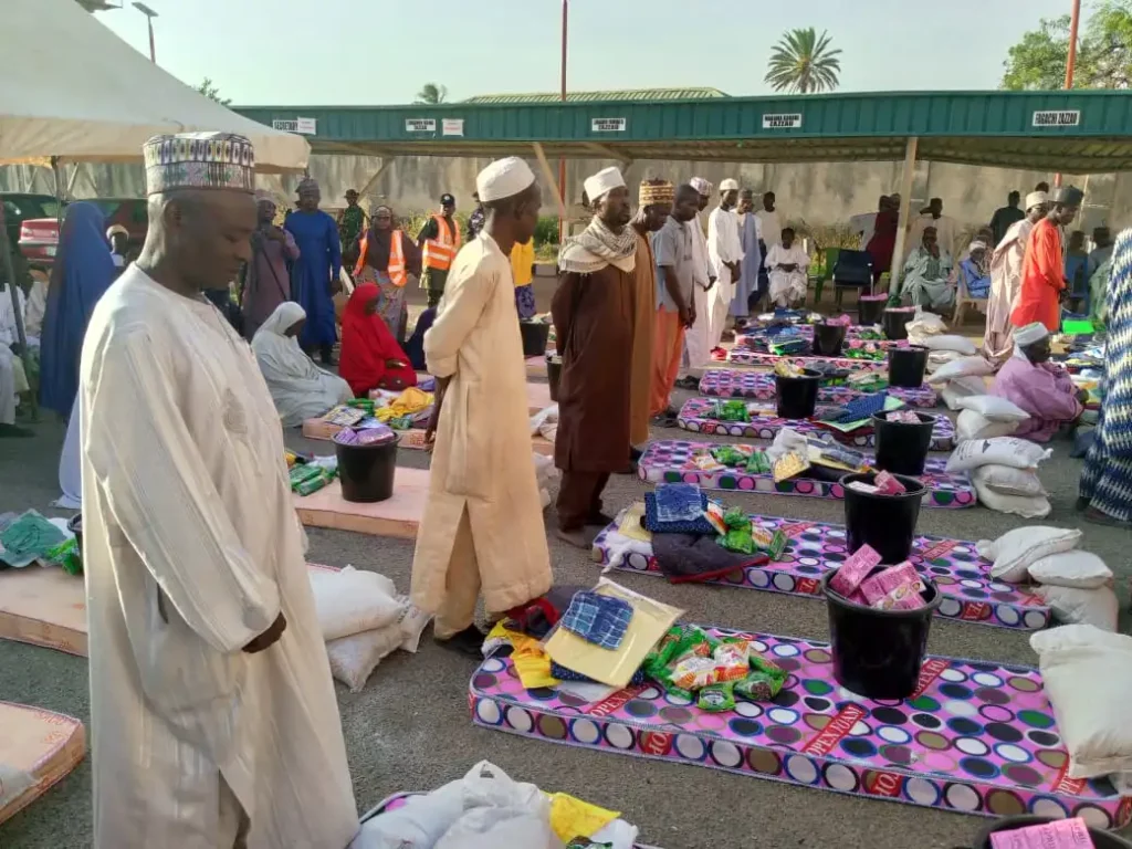 NEMA distributes relief materials to victims of Zaria mosque collapse