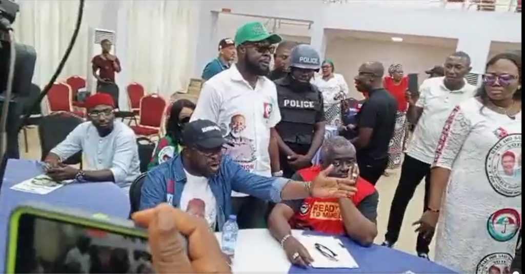 Imo poll: Opposition leaders walk out of INEC meeting