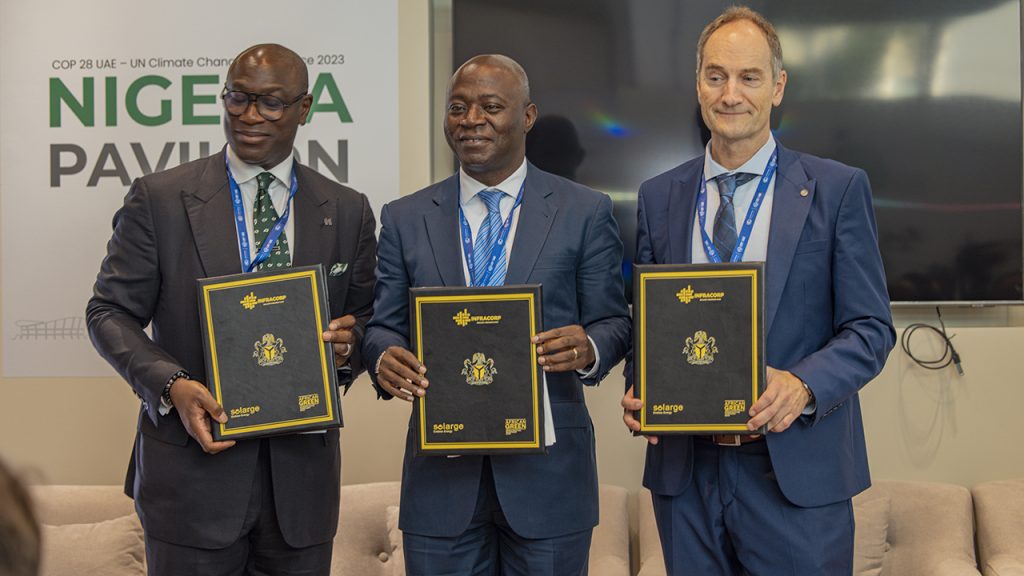 COP 28: Nigeria signs MOU to establish solar PV manufacturing plant