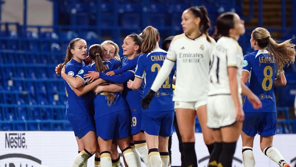 Chelsea qualify for Women’s Champions League quarter-finals