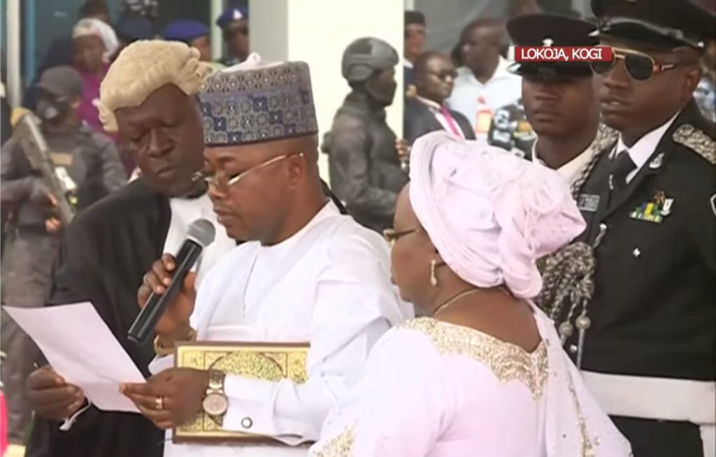 Kogi: Usman Ododo sworn in as governor