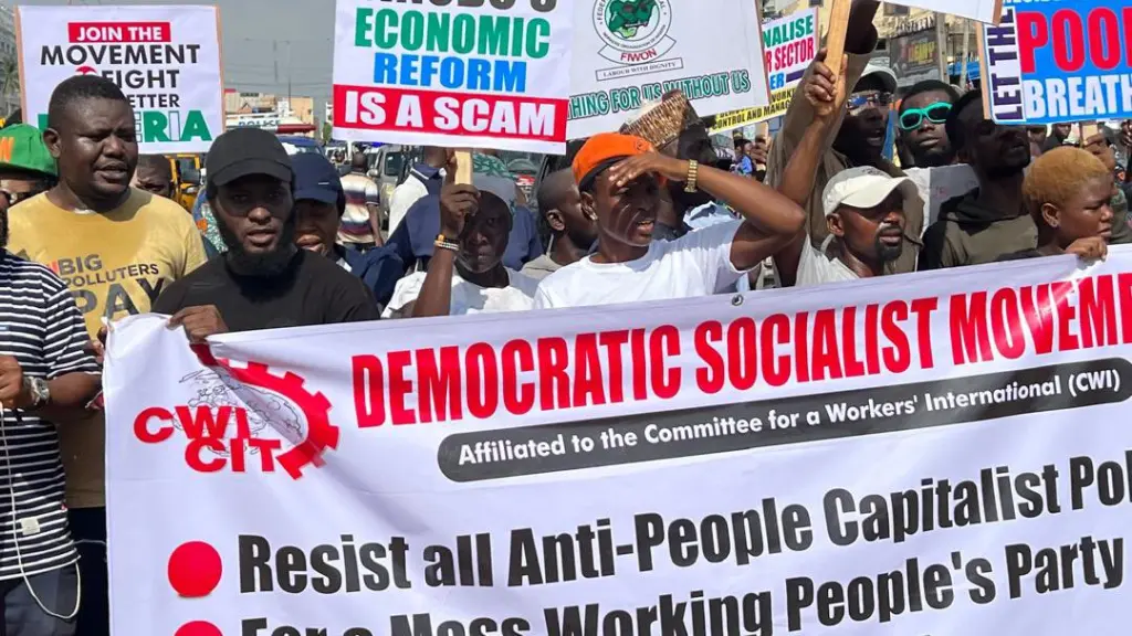 June 12: Protest begins in Lagos