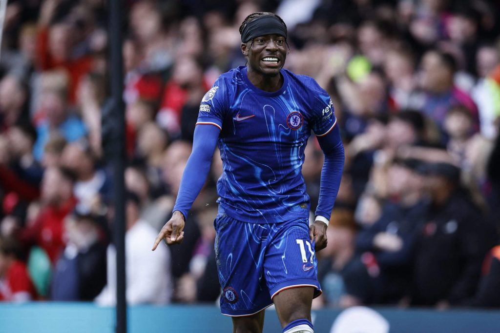 EPL: Madueke rescues Chelsea in draw with 10-man Nottingham Forest