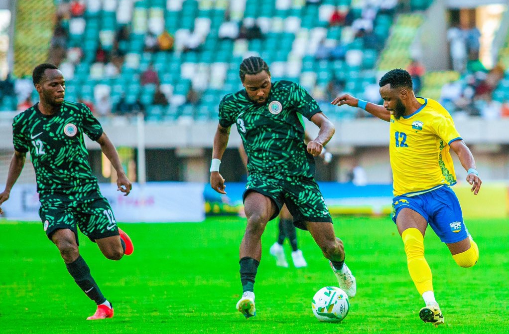 Nigeria lose 1-2 to Rwanda in final AFCON qualifier