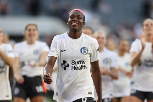 Oshoala makes history with Bay FC